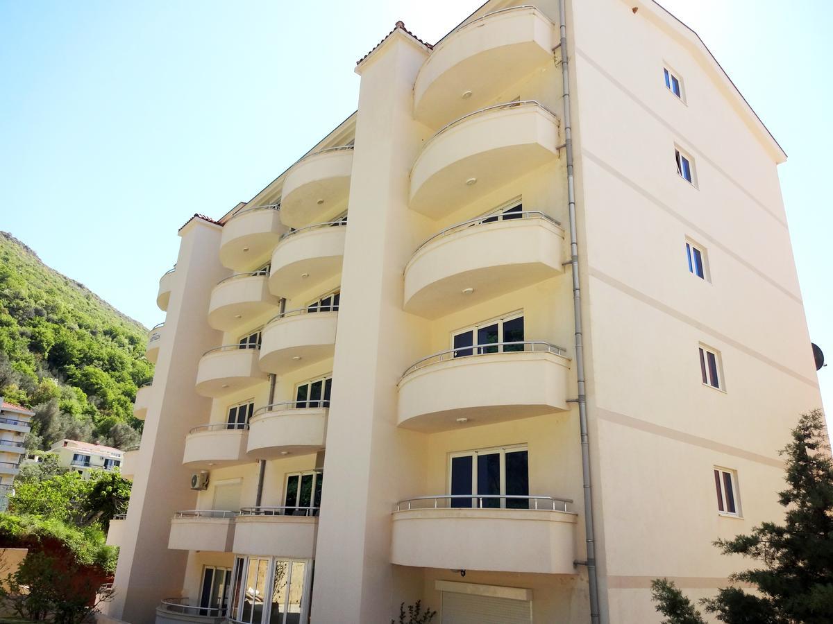 Anja & Ogo Apartments Sea View & Pool Petrovac Kültér fotó